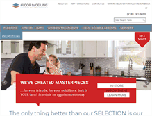 Tablet Screenshot of floortoceilingvirginia.com